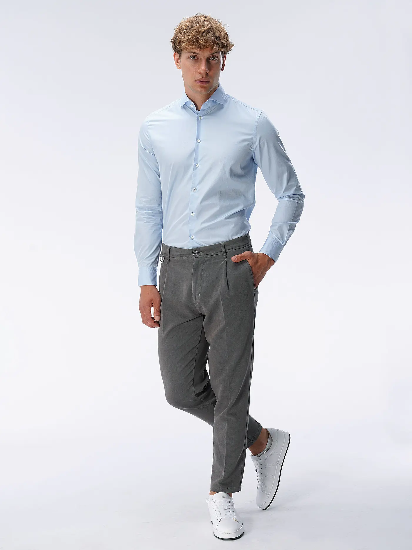 EDWARD COPPER | Hemd Tailored Fit | 